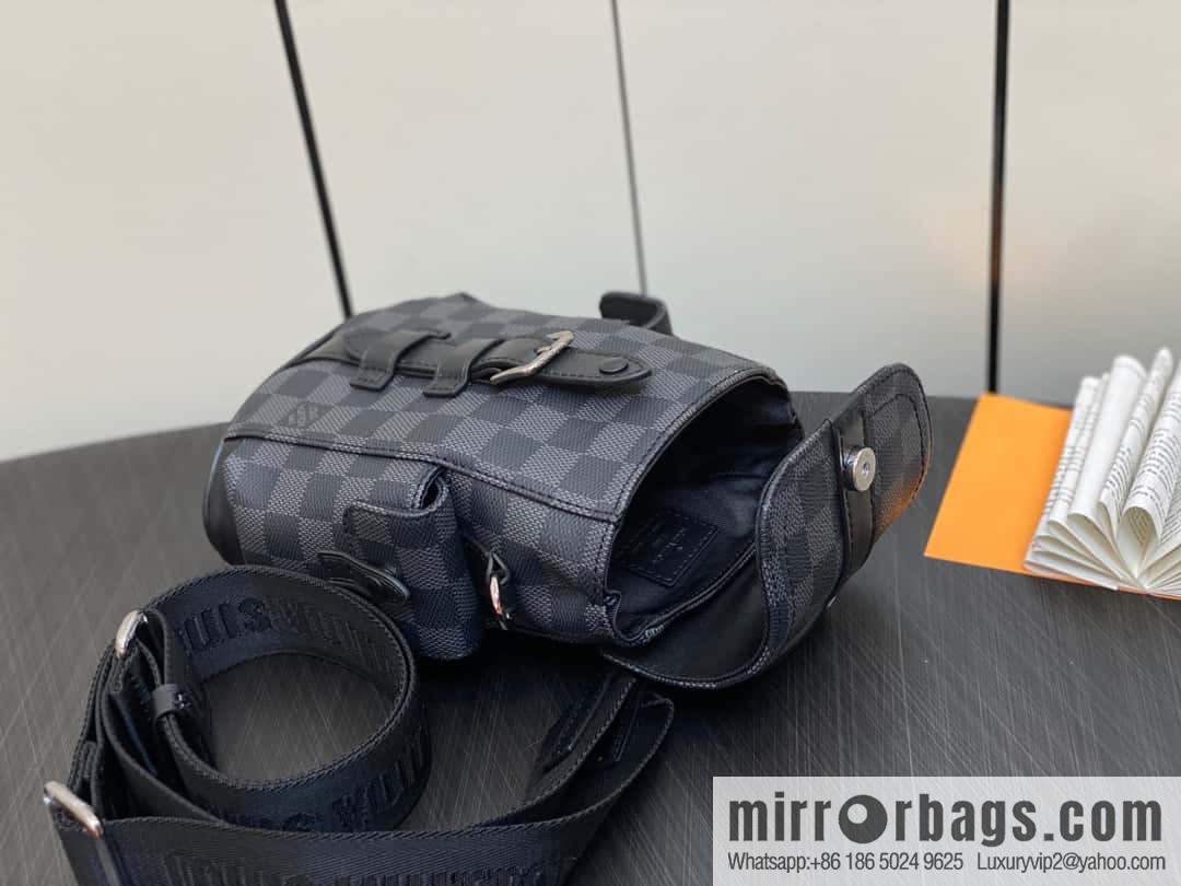 [Original order boutique] M82769 Haige, men's bag mini backpack series, autumn and winter new NANO CHRISTOPHER handbag Christopher backpack M82769