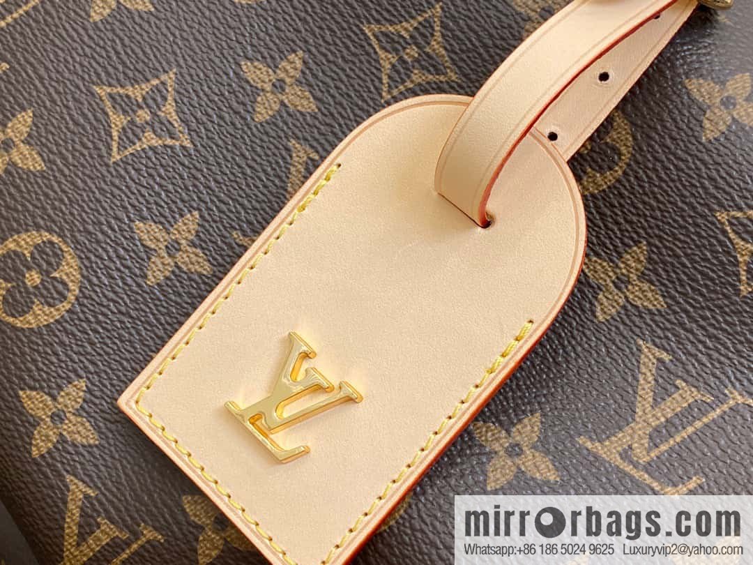 [Original single boutique] M46817 monogram shopping bag series, new ATLANTIS large handbag in autumn and winter