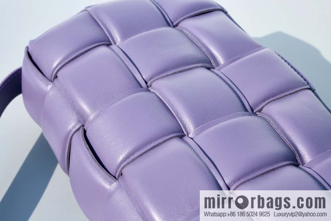 Bottega Veneta Padded Cassette Bag Model; 591970 BV Cassette Pillow Bag, Lavender