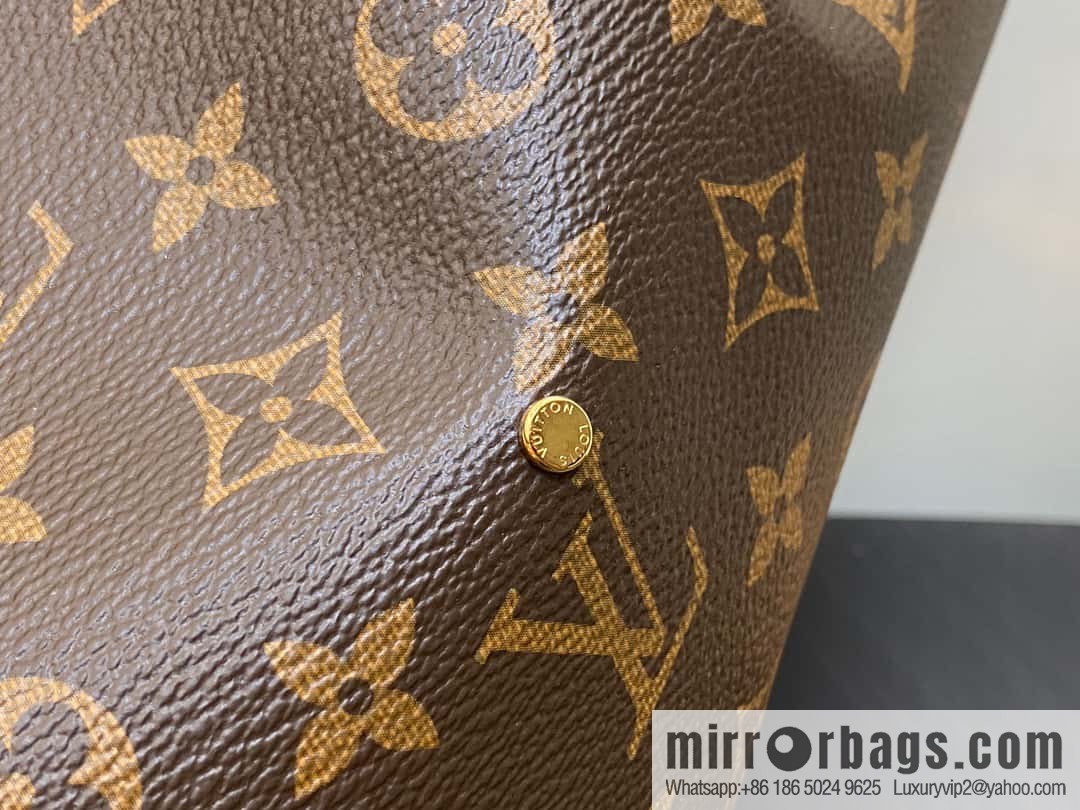 [Original single boutique] M46817 monogram shopping bag series, new ATLANTIS large handbag in autumn and winter