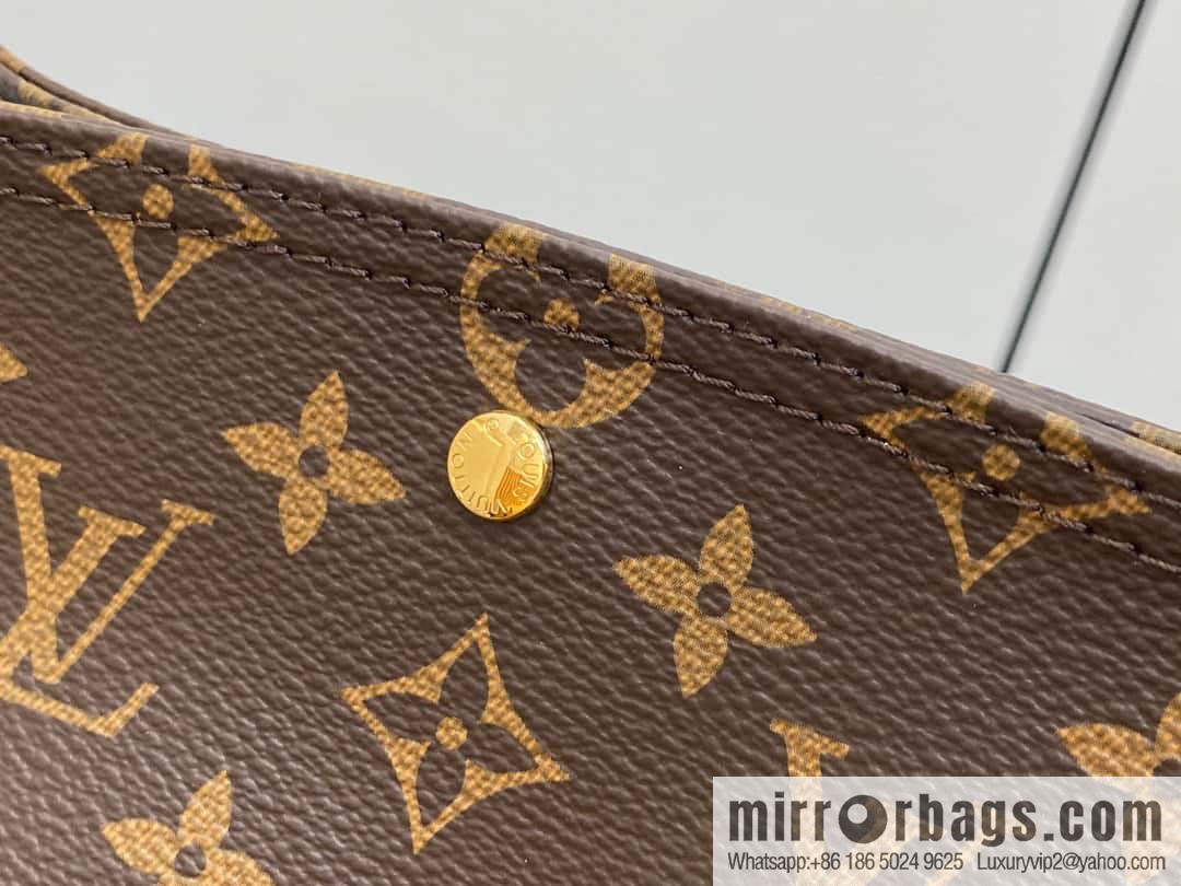 [Original single boutique] M46817 monogram shopping bag series, new ATLANTIS large handbag in autumn and winter