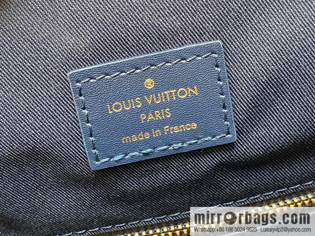 [Original Boutique items] M46805 blue backpack series Christopher small backpack M41379