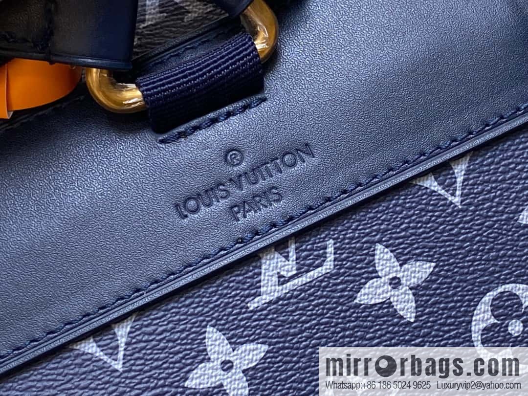 [Original Boutique items] M46805 blue backpack series Christopher small backpack M41379