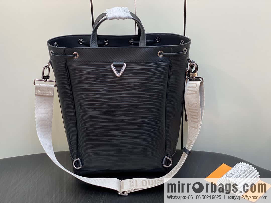 M23117 black epi bucket bag series Maxi Noé Sling bucket handbag
