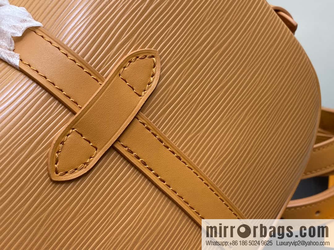 [Original order boutique] M23471 caramel color M23469 epi saddle bag series SAUMUR BB handbag
