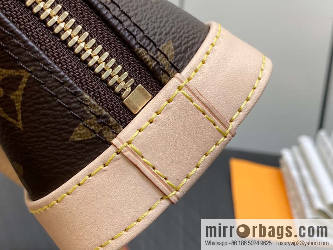 [Original single boutique] M82717 monogram mini shell bag series New launch Nano Alma handbag