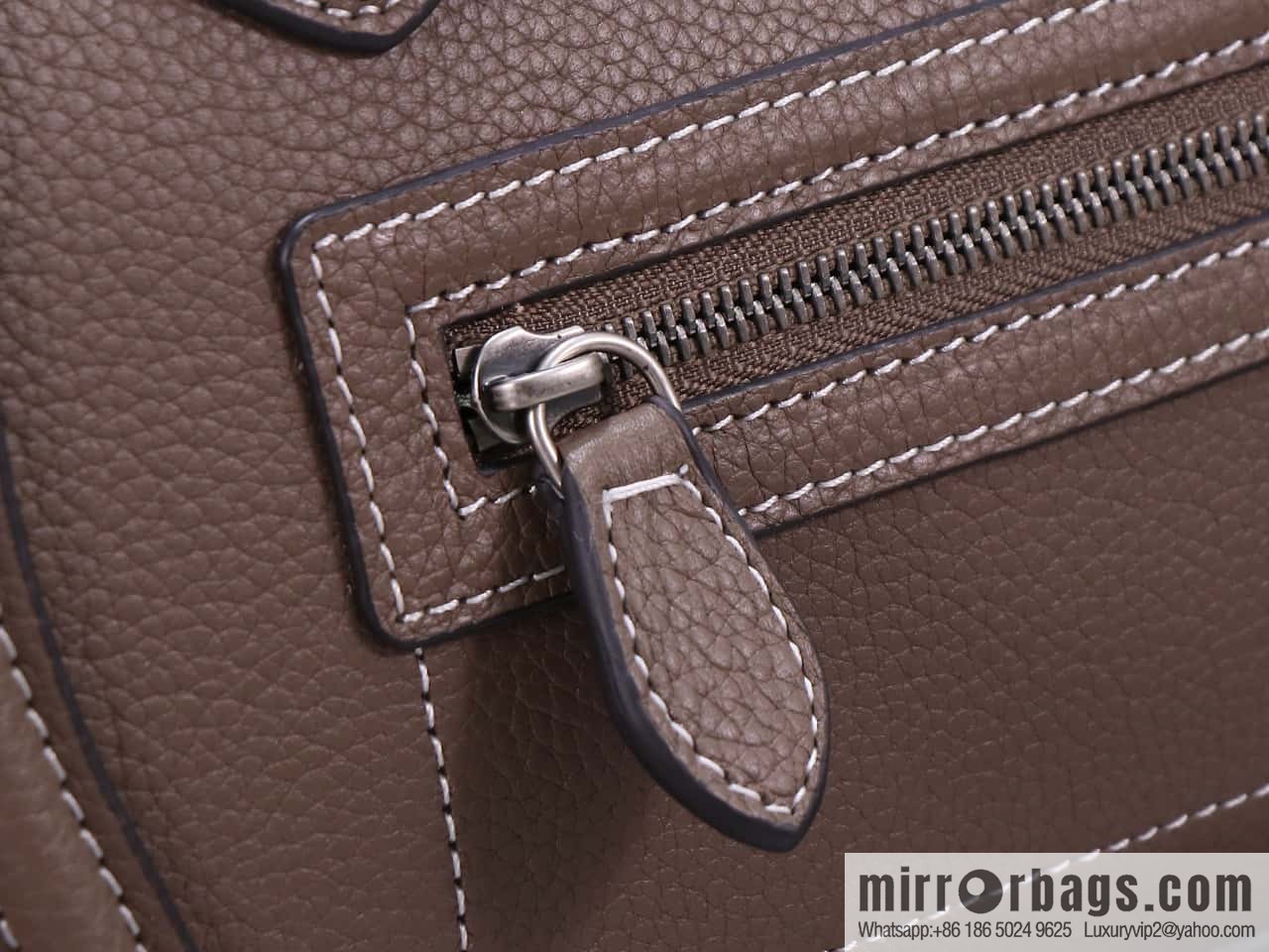 [Premium quality, all-steel hardware] Celine nano Luggage smiley face bag, model 168243