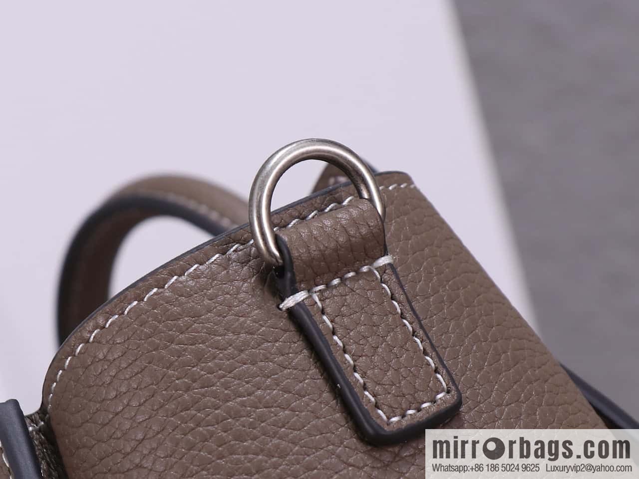 [Premium quality, all-steel hardware] Celine nano Luggage smiley face bag, model 168243