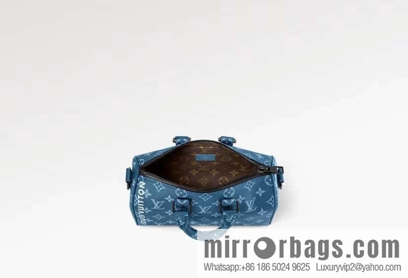 [Original order boutique] M46803 Blue Flower, Men's Bag Pillow Bag Series KEEPALL BANDOULIZRE 25 Handbag