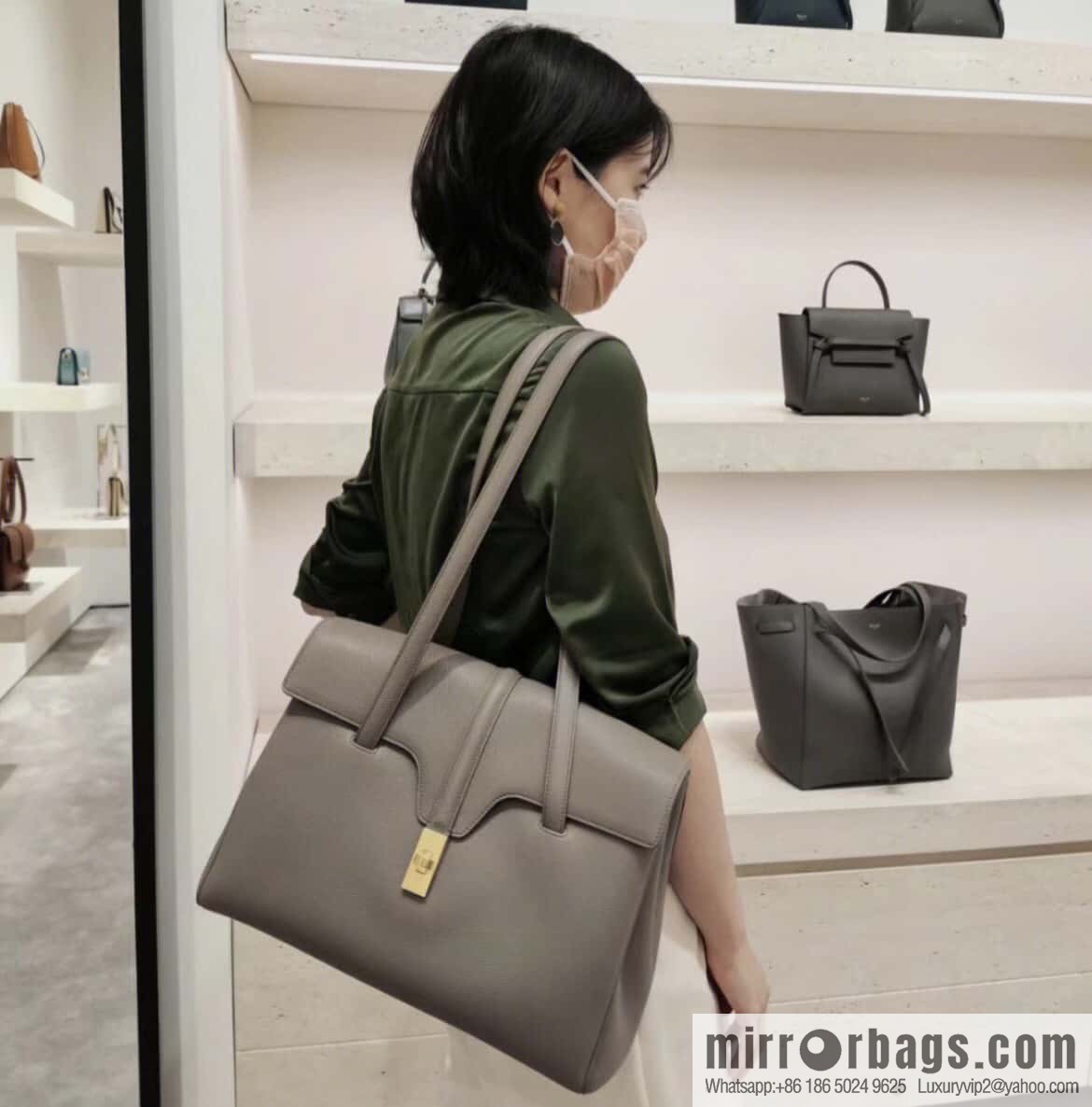 [Premium quality, all-steel hardware 】 𝗖𝗘𝗟𝗜𝗡𝗘 | SOFT 16 medium, model: 195543