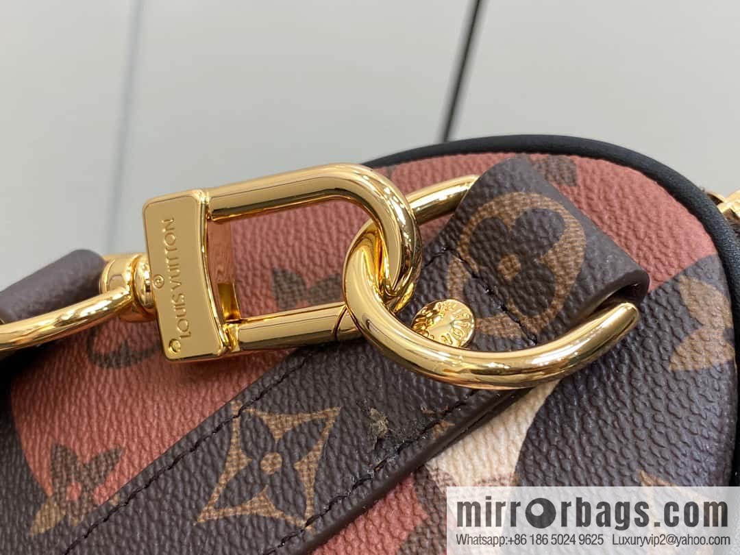 [Original order boutique] M46678 monogram men's bag pillow bag series Keepall Bandoulière 25 handbag