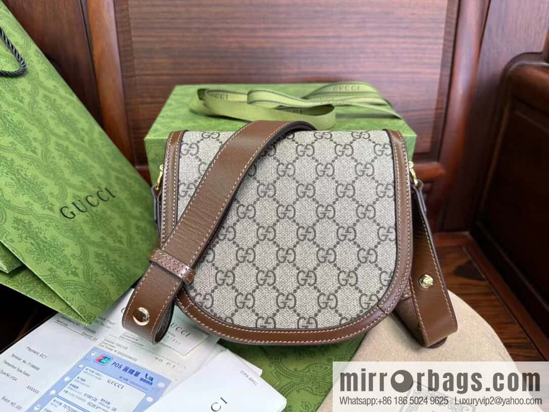 [Original leather] Gucci Horsebit 1955 series mini version, model 760191