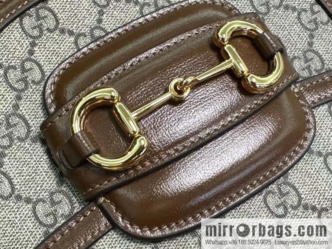 [Original leather] Gucci Horsebit 1955 series mini version, model 760191