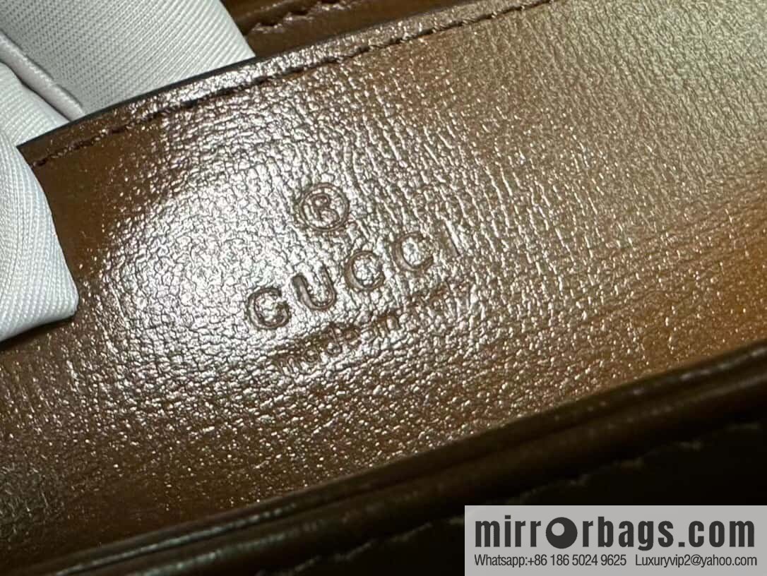 [Original leather] Gucci Horsebit 1955 series mini version, model 760191