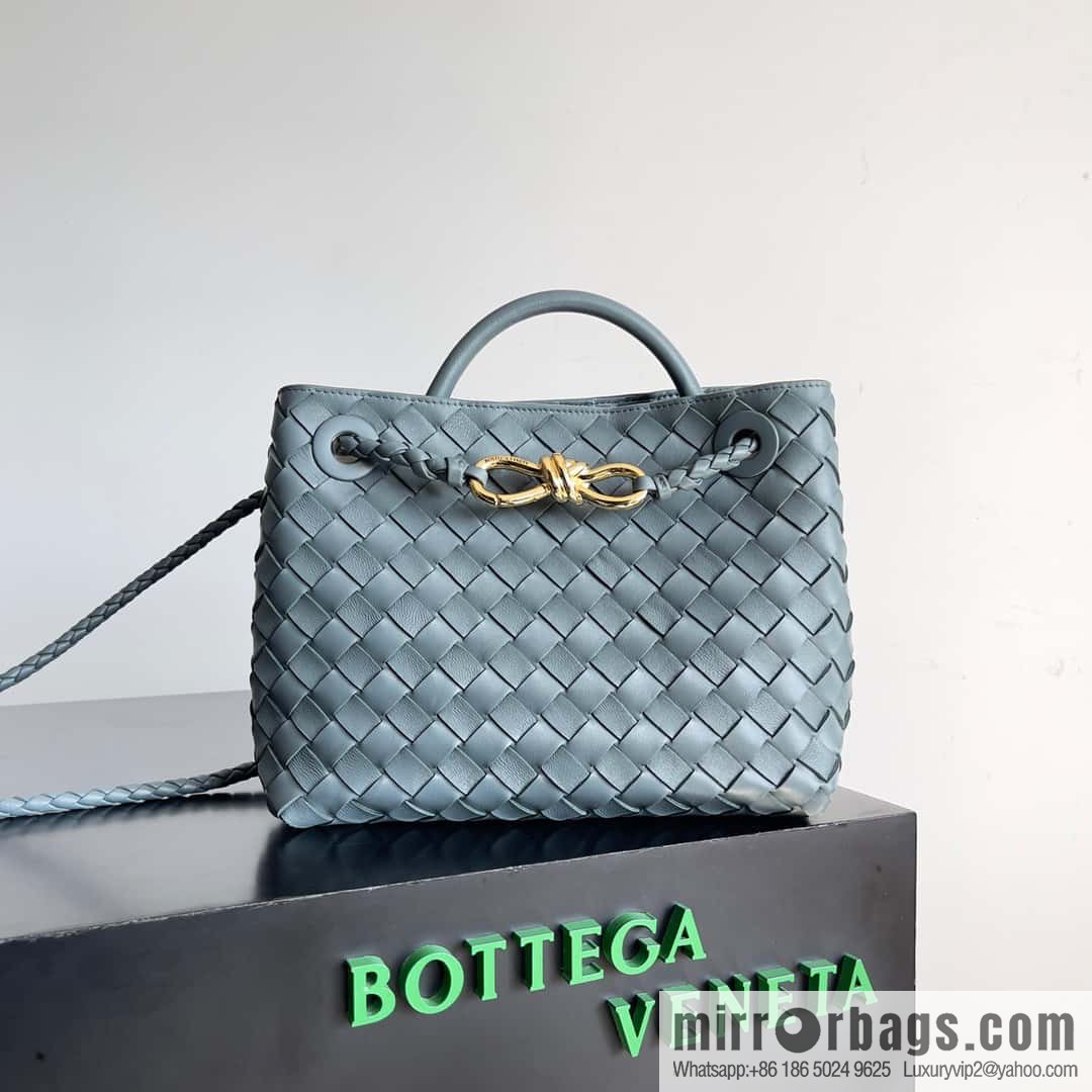 BV Bottega Veneta2023 new Andiamo small, model number: 743568 slate gray