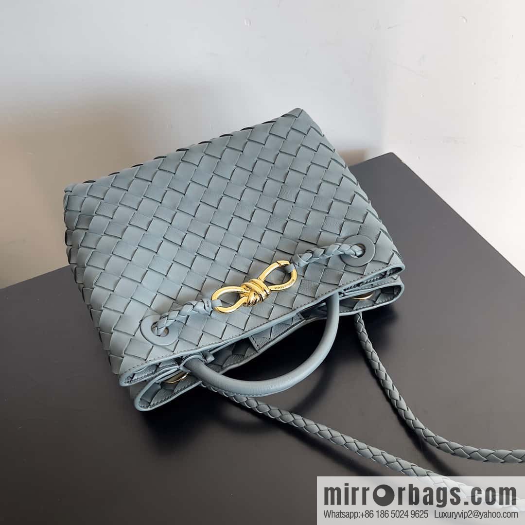 BV Bottega Veneta2023 new Andiamo small, model number: 743568 slate gray