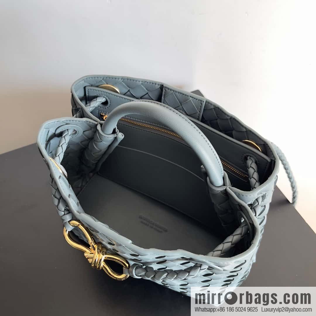 BV Bottega Veneta2023 new Andiamo small, model number: 743568 slate gray