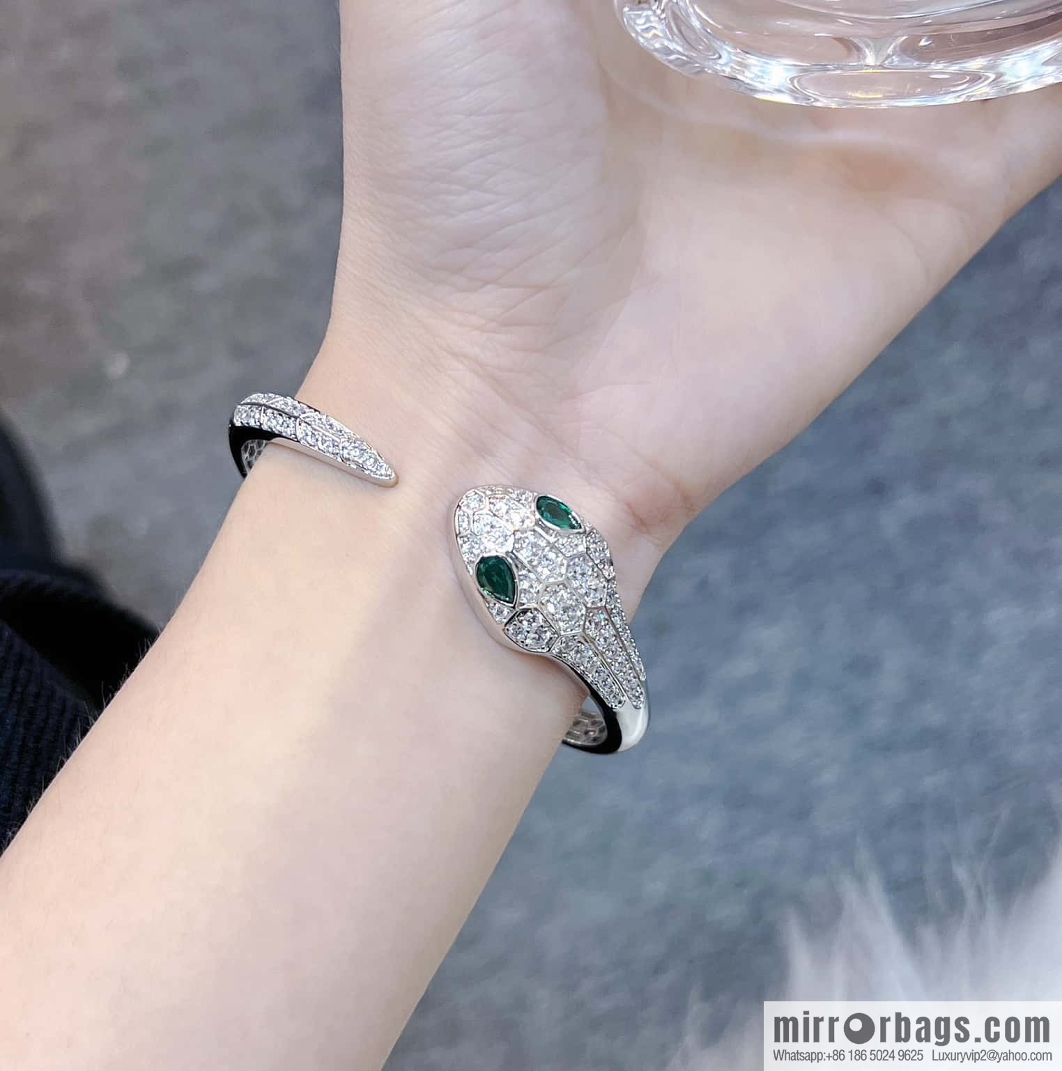 ❗️Popular ❗️ ☀️ Bulgari BVLGARI latest series SERPENTI snake head bracelet  ☀️