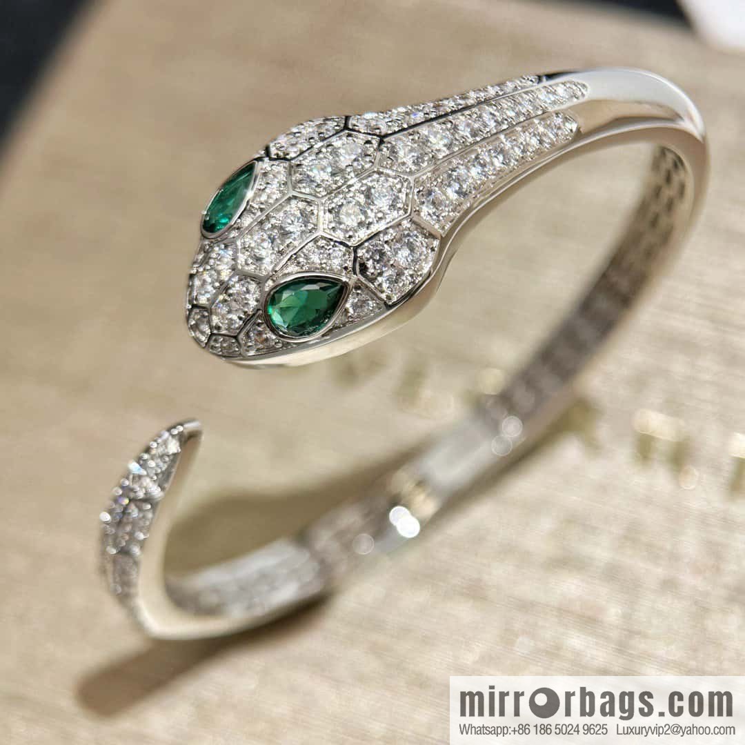 ❗️Popular ❗️ ☀️ Bulgari BVLGARI latest series SERPENTI snake head bracelet  ☀️