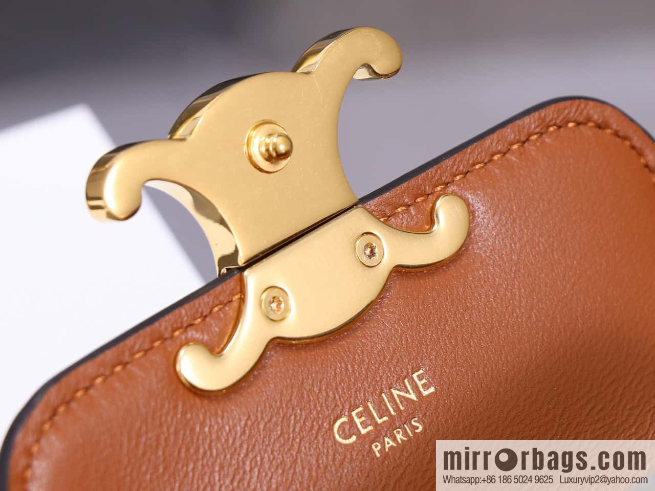 [Premium quality, all-steel hardware 】 𝗖𝗘𝗟𝗜𝗡𝗘 | 𝗧𝗥𝗜𝗢𝗠𝗣𝗛𝗘 𝗠𝗜𝗡𝗜 Arc de Triomphe mini crossbody bag model: 101513