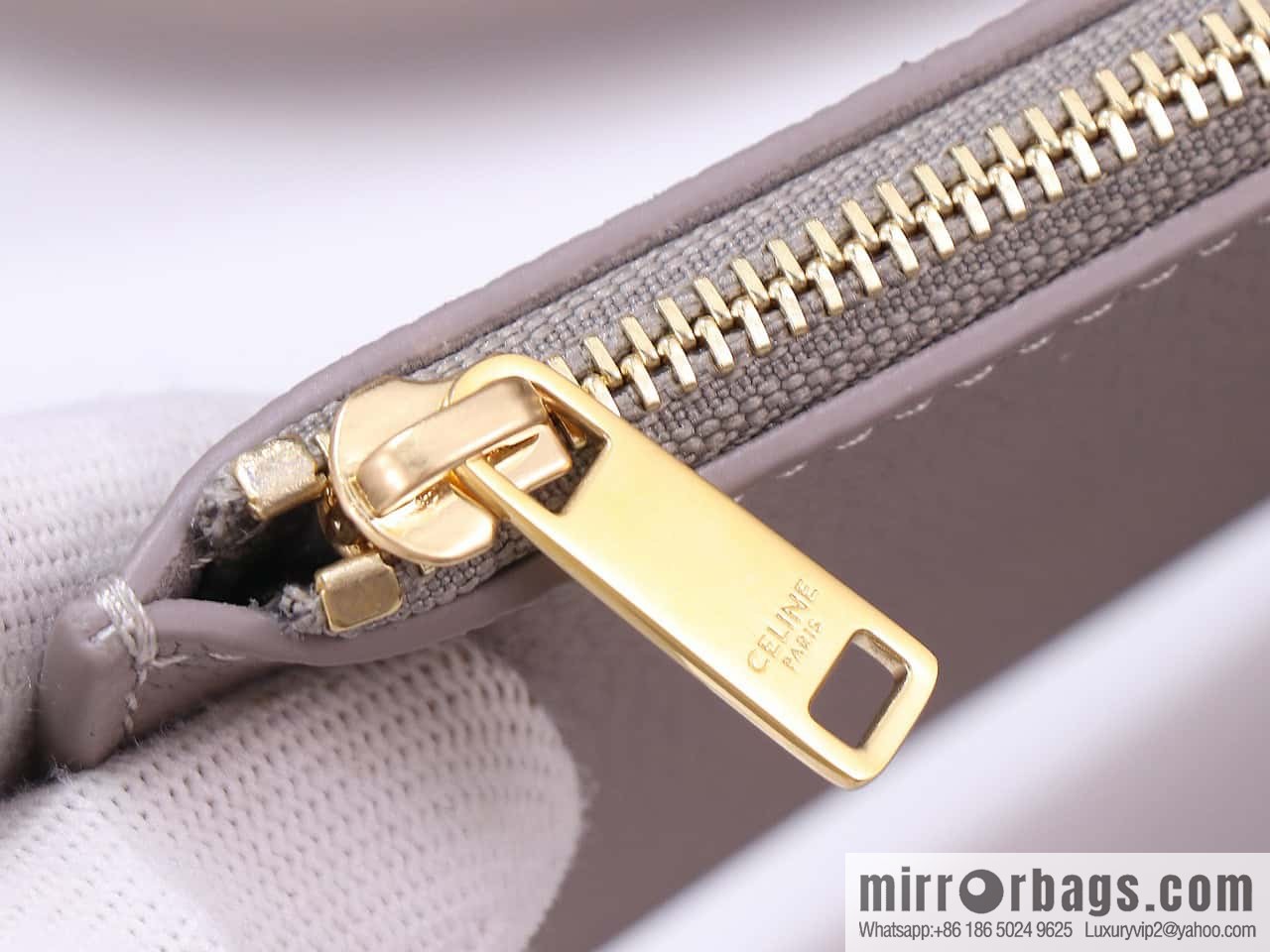 [Premium quality, all steel hardware] CELINE Bucket 16 calfskin bucket bag No.: 195573