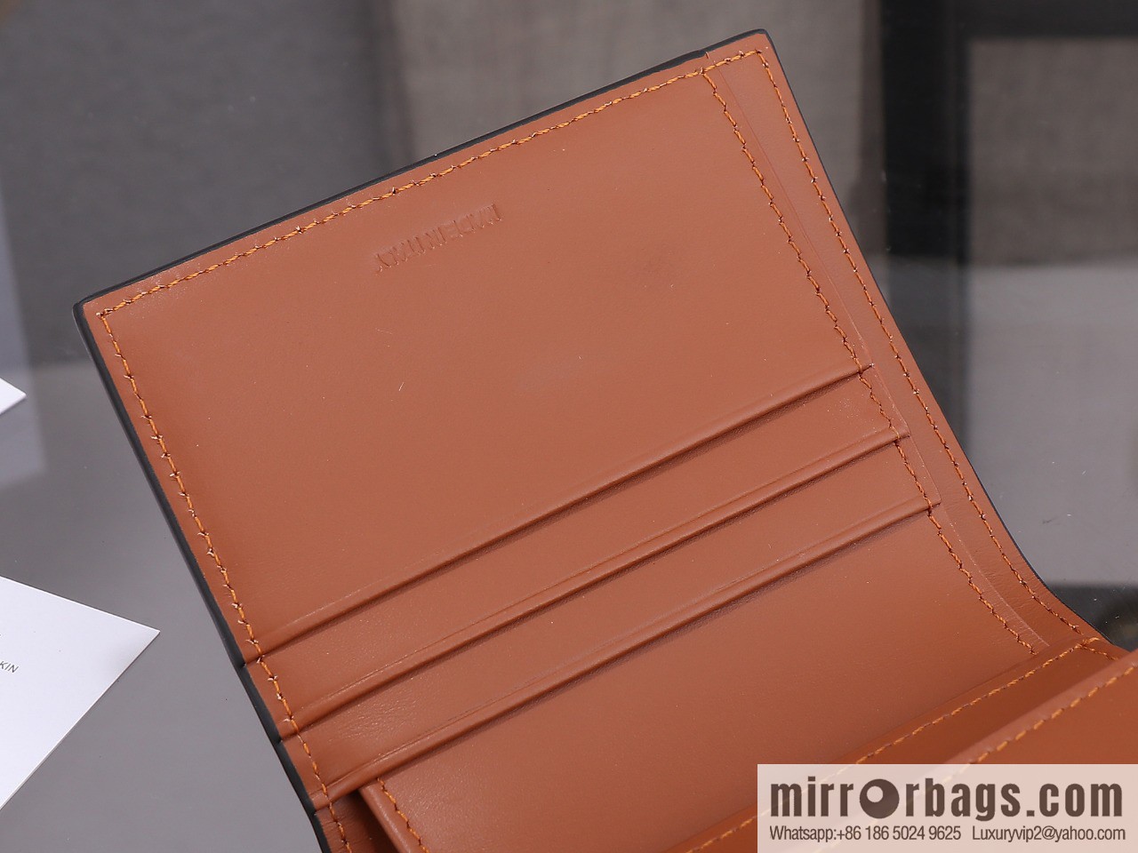 [Premium quality, all-steel hardware] [CELIEN · Celine] Small logo printed sheep leather (fabric) lace wallet TRIOMPHE number: 100262