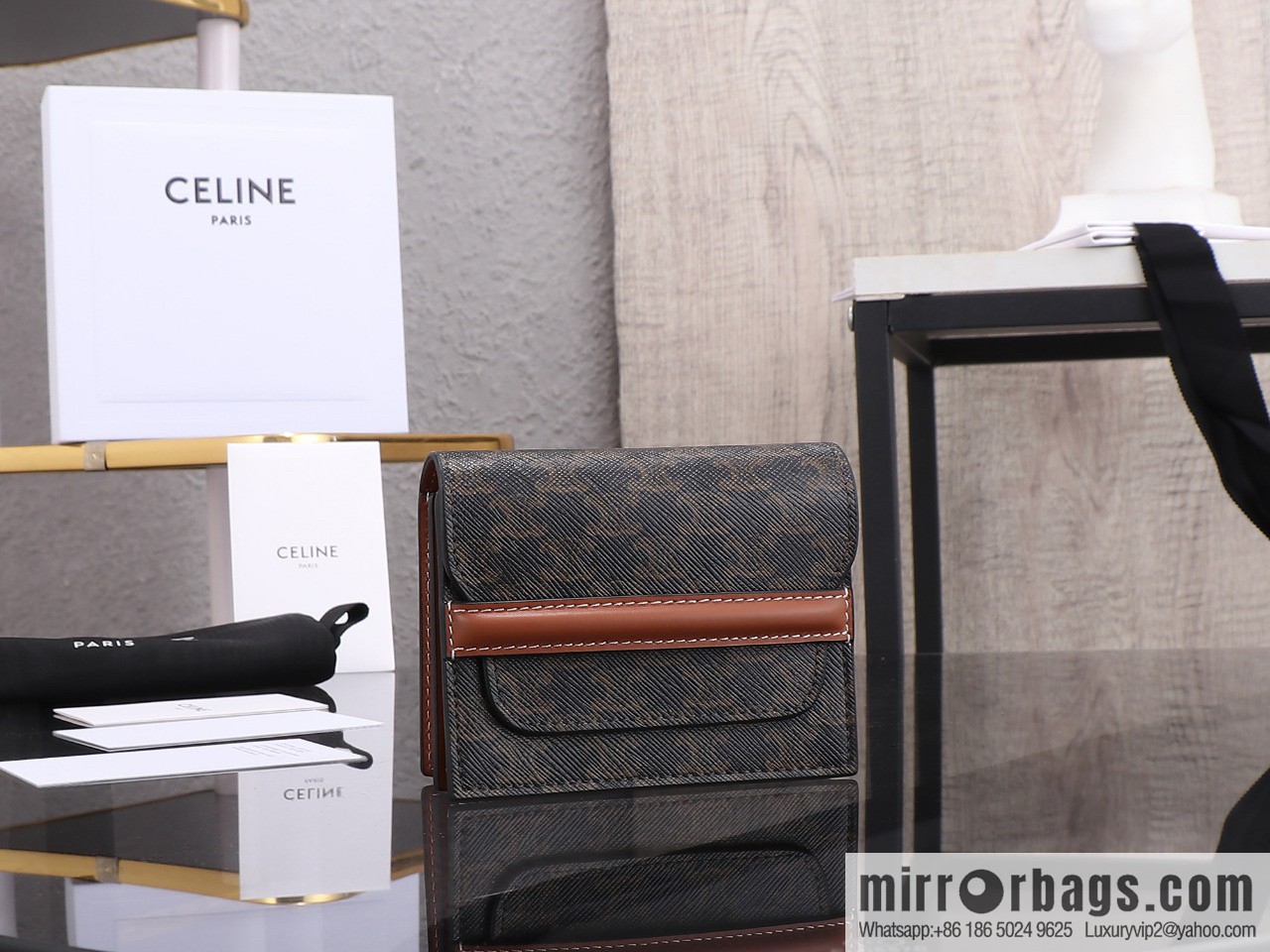 CE new logo printed sheep leather (fabric) business card bag, model number: 100242