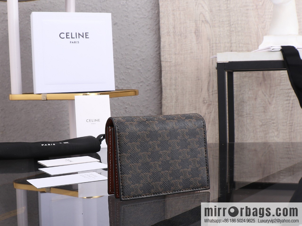 CE new logo printed sheep leather (fabric) business card bag, model number: 100242