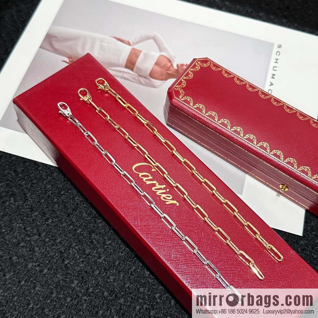 ❗️New ❗️☀️ Cartier SANTOS DE CARTIER chain ⛓ bracelet☀️