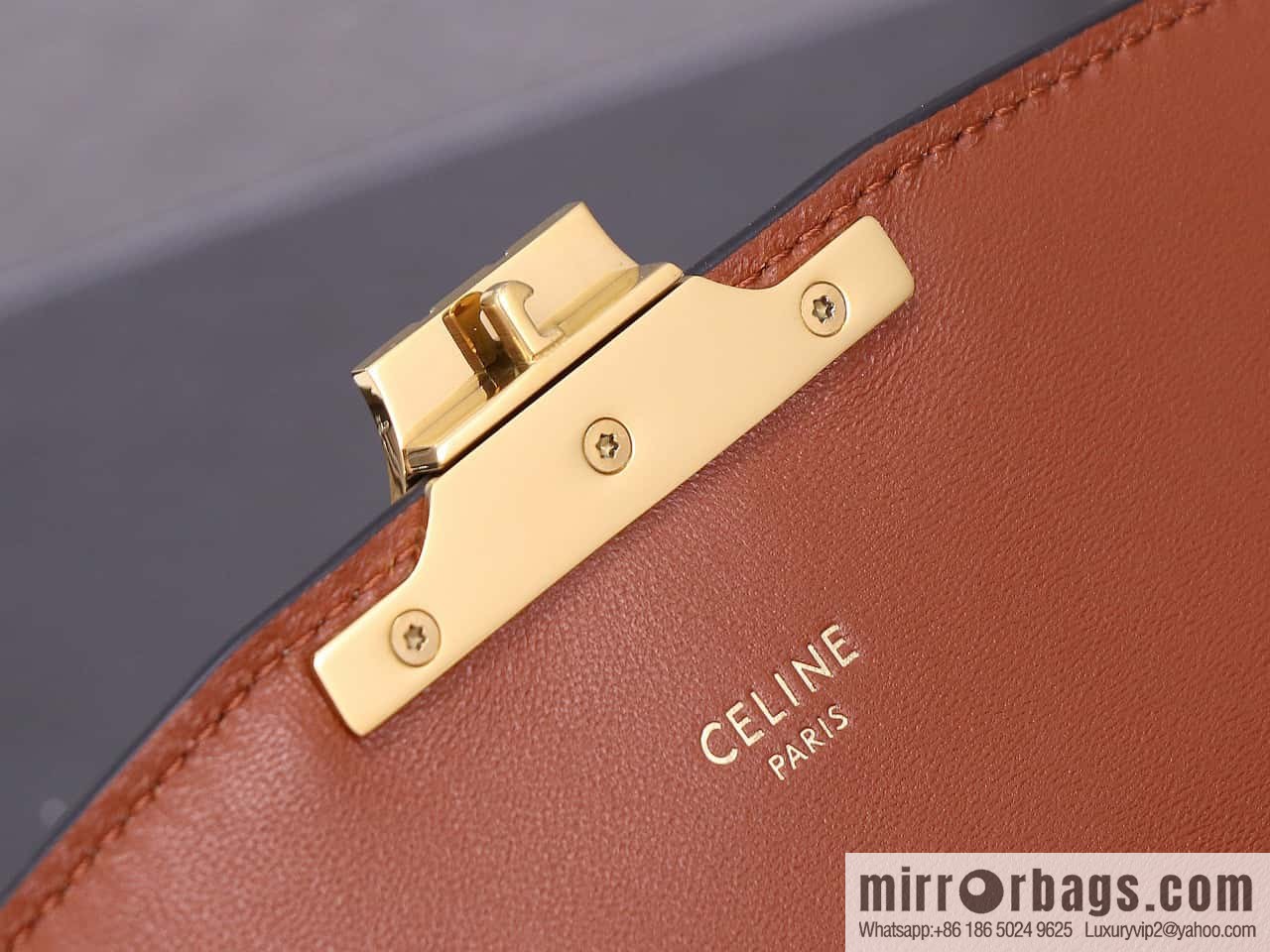 [Premium quality, all steel hardware] TEEN TRIOMPHE calfskin handbag, number: 188423BF4.07PO