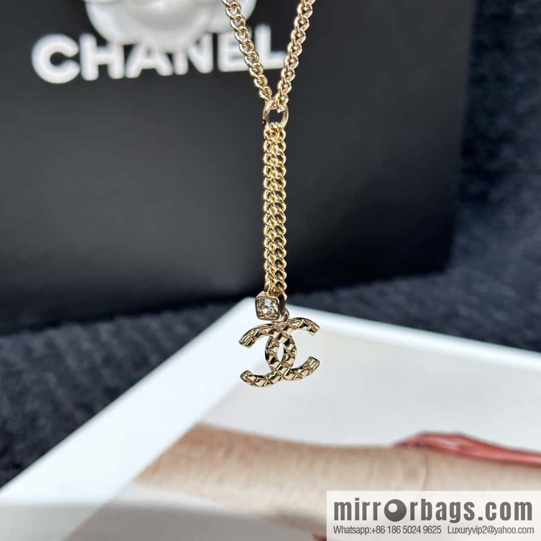 ❗️New ❗️ Chanel necklace ☀️ new ☑️ Chanel double c fringe necklace ☀️