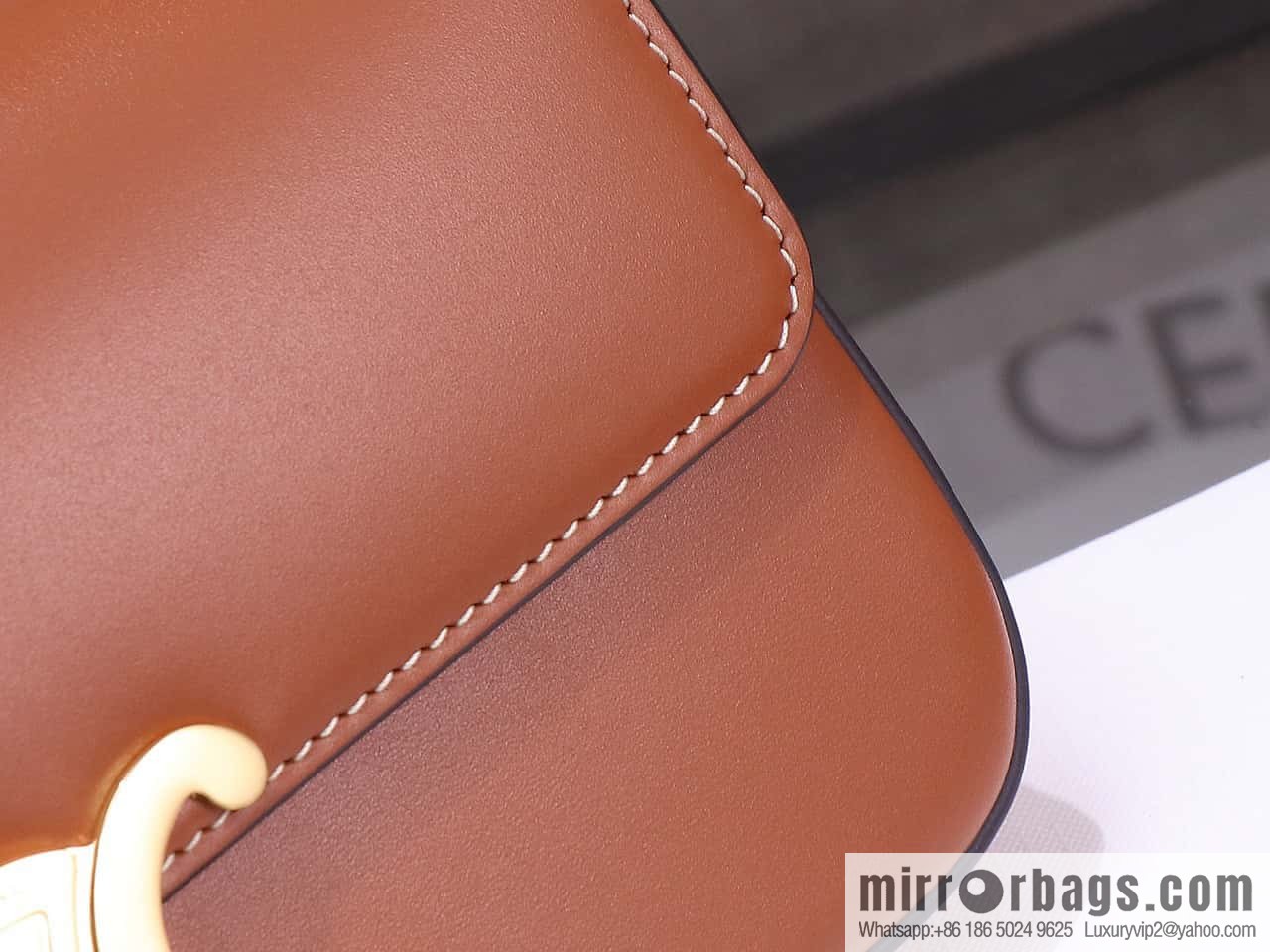 [Premium quality, all-steel hardware] CELIN * New Triomphe Arc de Triomphe armpit bag 2021 spring and summer limited edition, model number: 194142