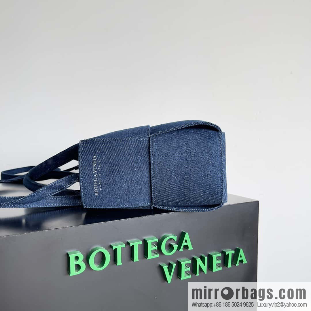 B new product Danny denim tote bag BV mini Tote tote bag, model; 714613