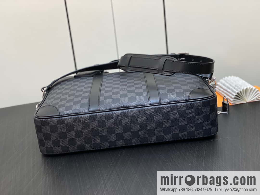 [Original single boutique] N40485 Haige, men's bag briefcase series voyage large briefcase