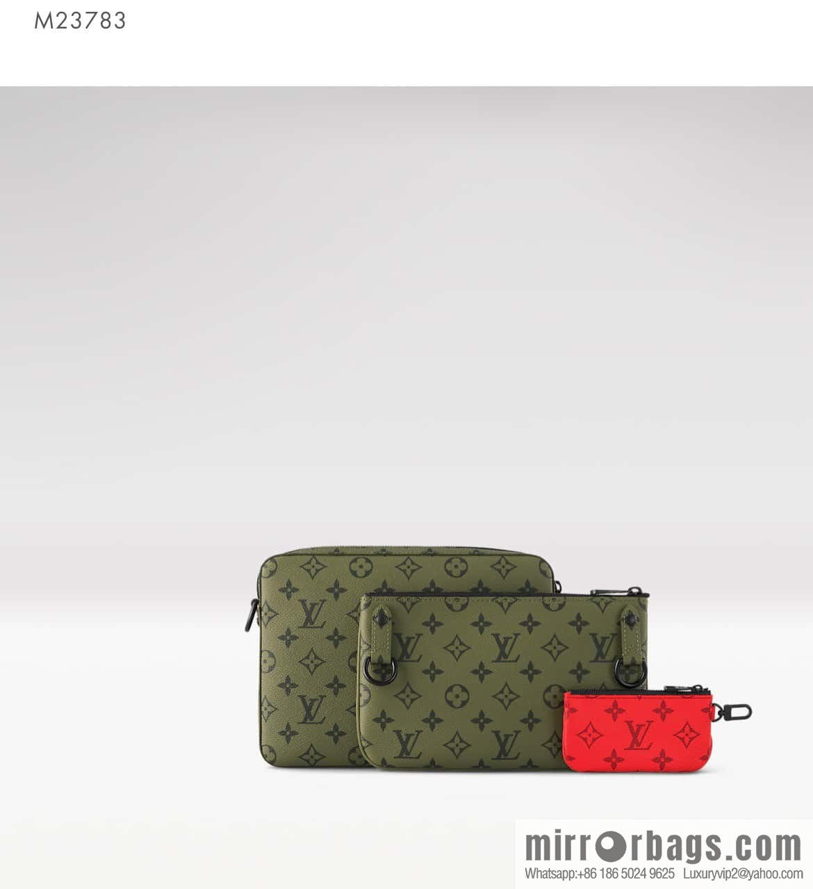 M23783 autumn and winter new TRIO messenger bag