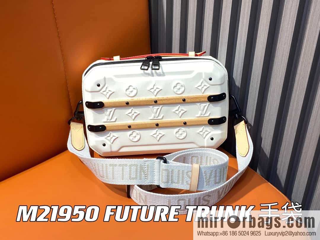 [Boutique‑grade] M21950 beige, men's bag box bag box series FUTURE TRUNK handbag