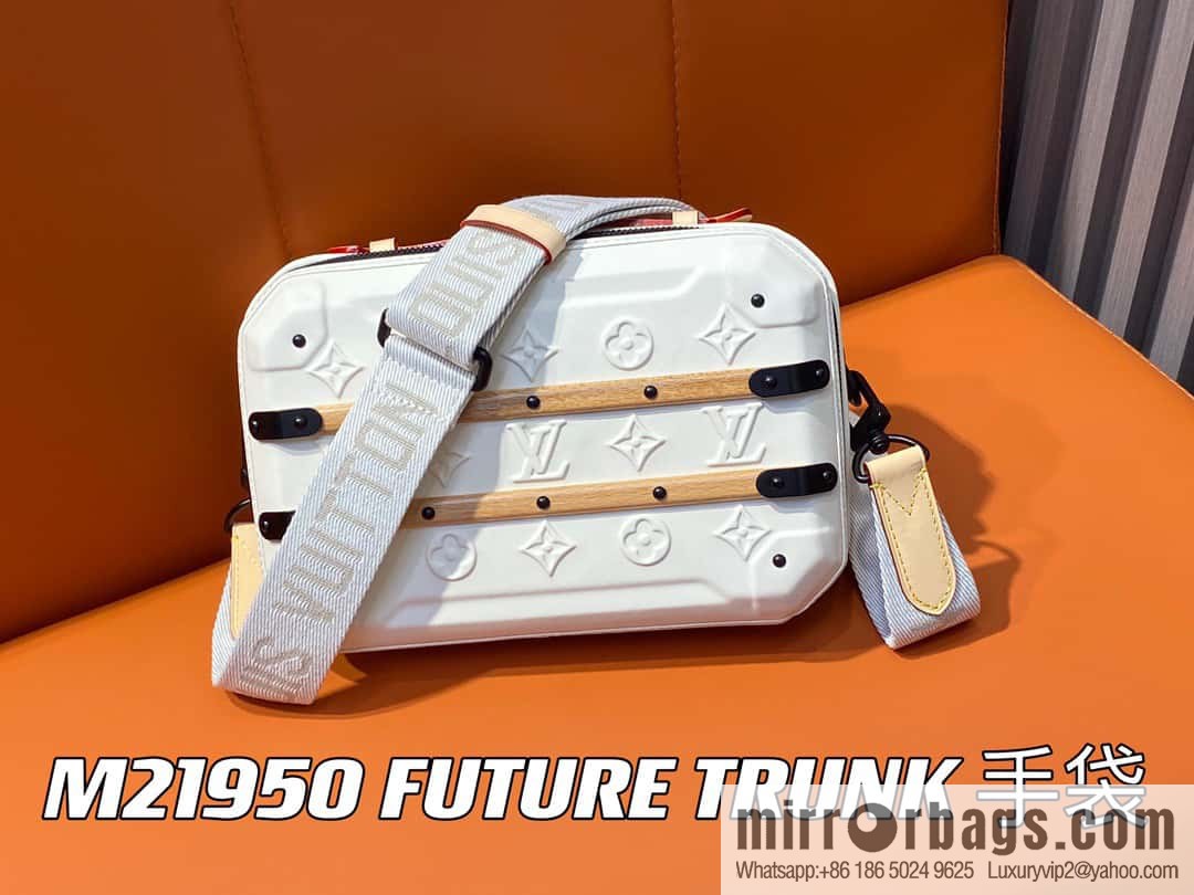 [Boutique‑grade] M21950 beige, men's bag box bag box series FUTURE TRUNK handbag