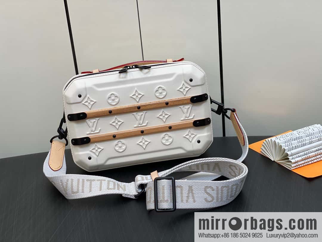[Boutique‑grade] M21950 beige, men's bag box bag box series FUTURE TRUNK handbag