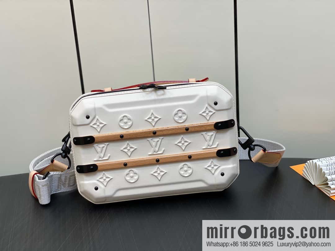 [Boutique‑grade] M21950 beige, men's bag box bag box series FUTURE TRUNK handbag