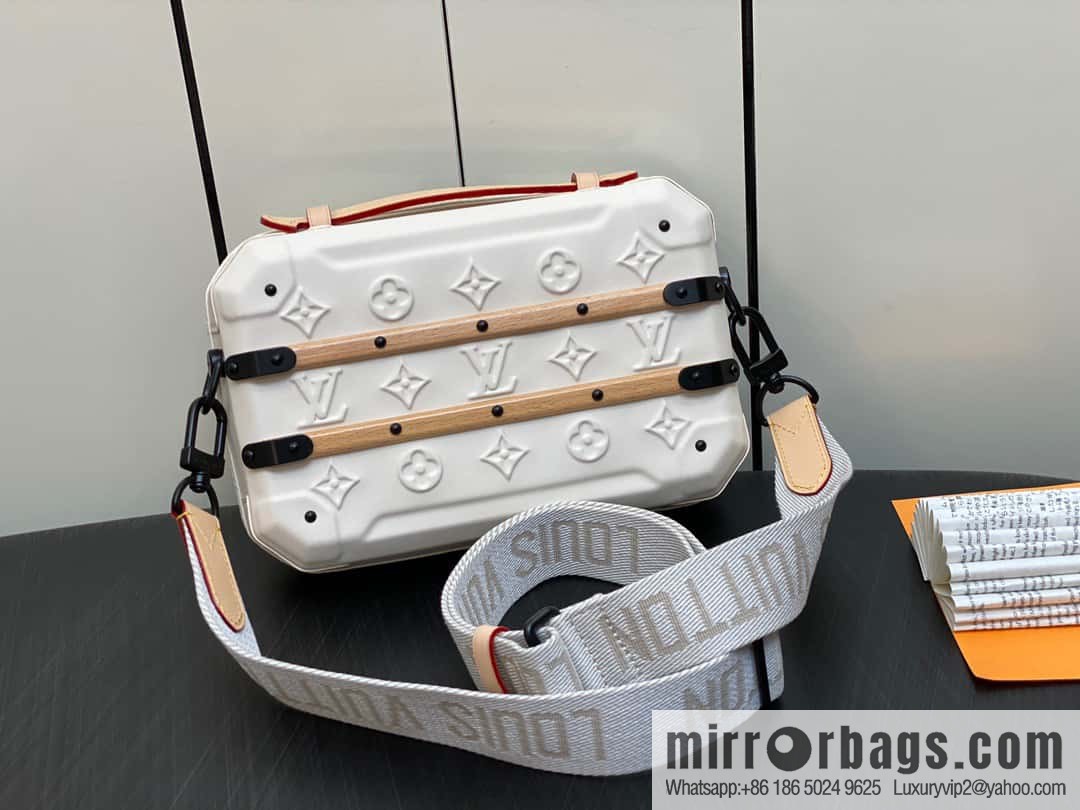 [Boutique‑grade] M21950 beige, men's bag box bag box series FUTURE TRUNK handbag