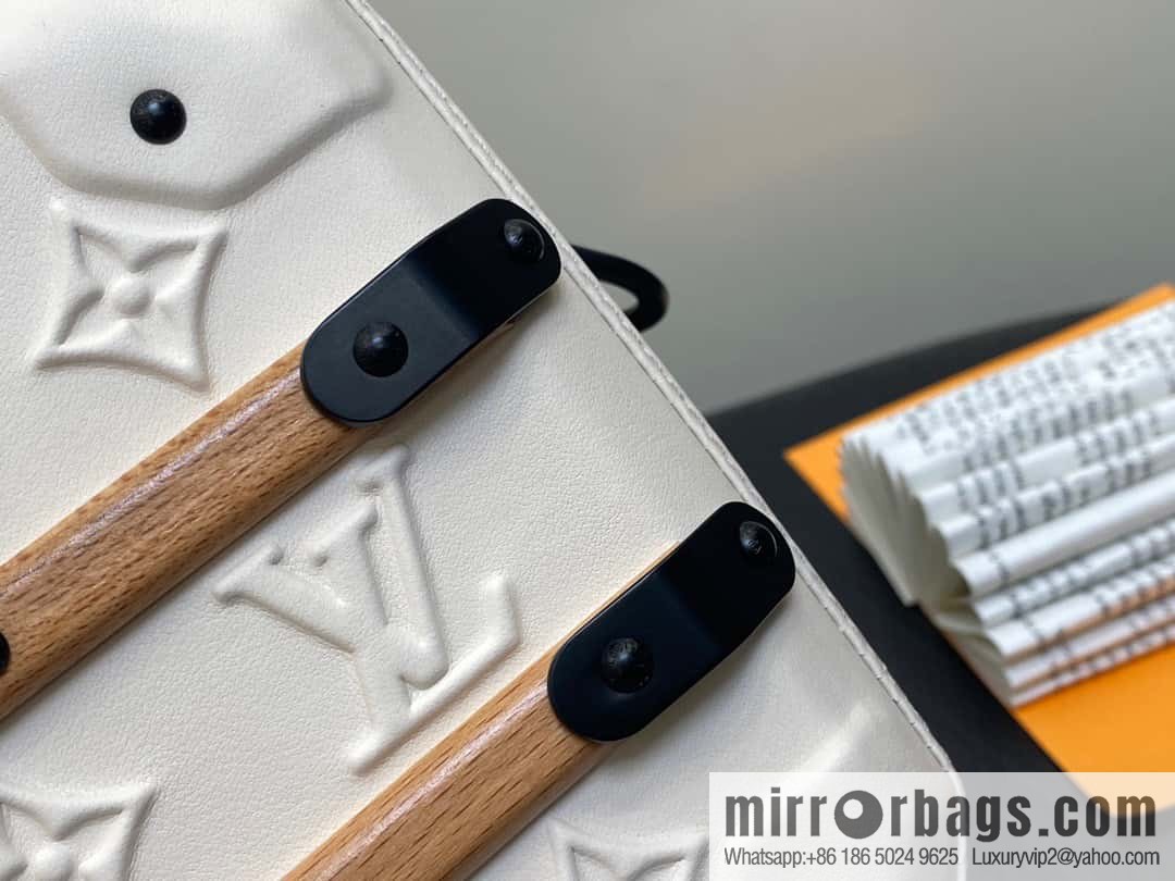 [Boutique‑grade] M21950 beige, men's bag box bag box series FUTURE TRUNK handbag