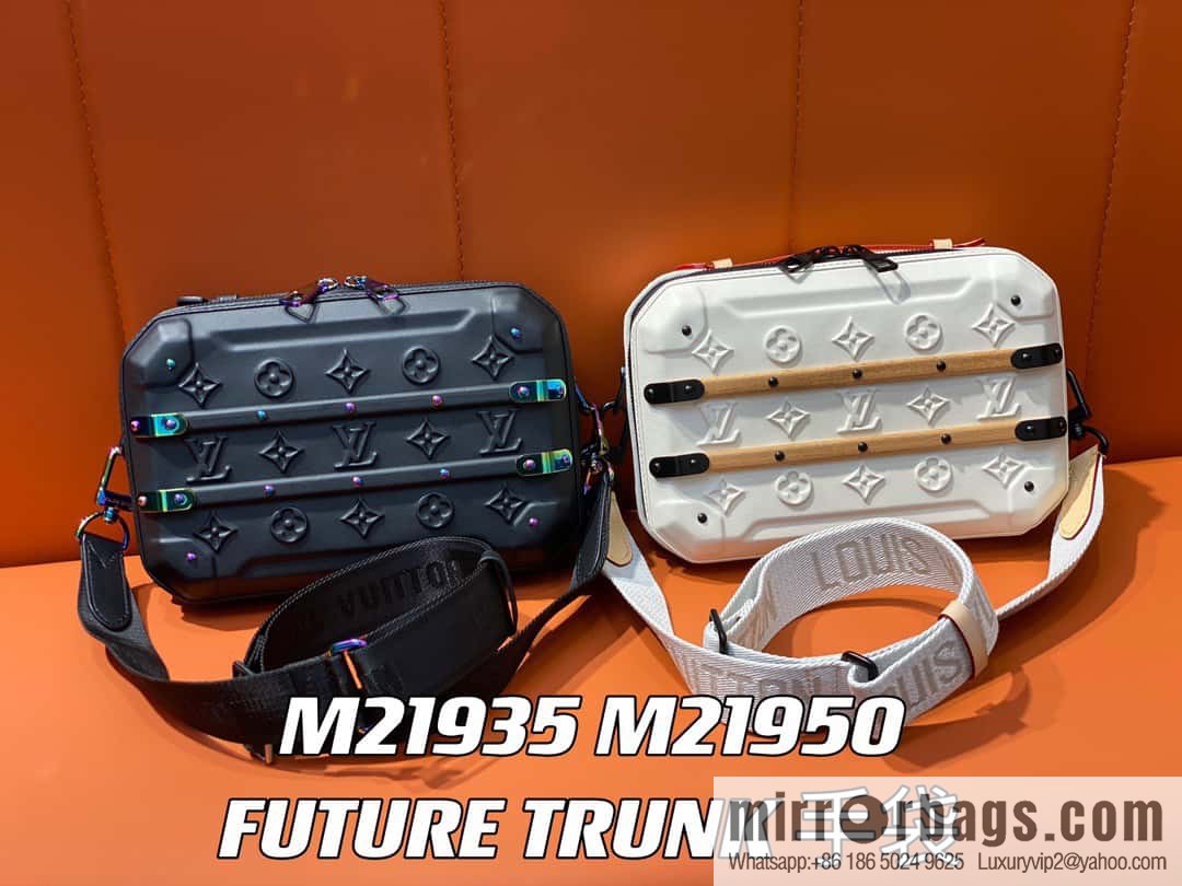 [Boutique‑grade] M21935 black men's bag box bag box series FUTURE TRUNK handbag