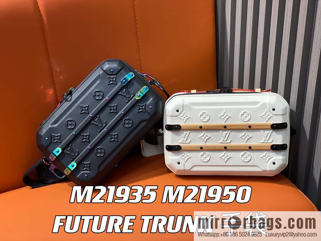 [Boutique‑grade] M21935 black men's bag box bag box series FUTURE TRUNK handbag