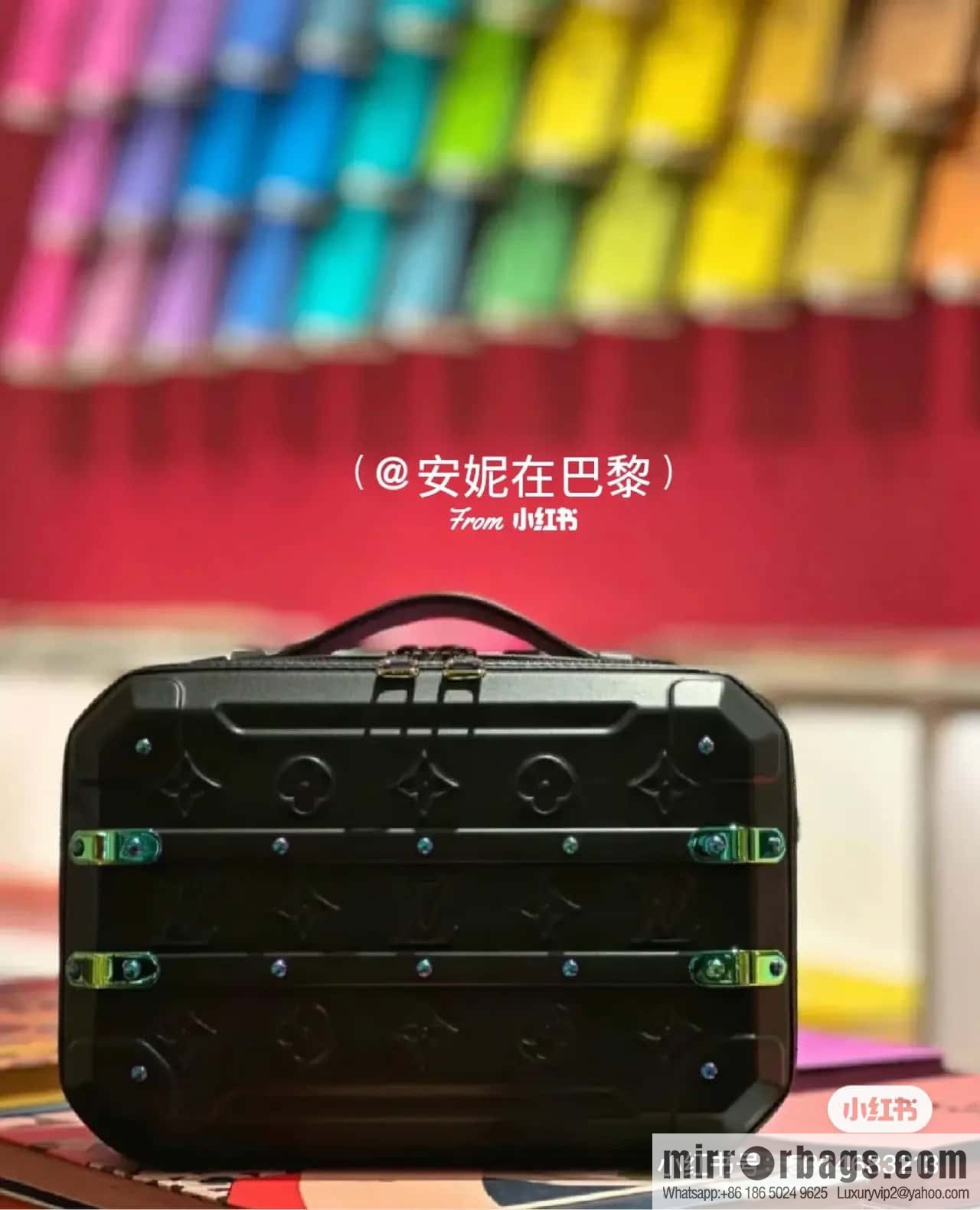 [Boutique‑grade] M21935 black men's bag box bag box series FUTURE TRUNK handbag