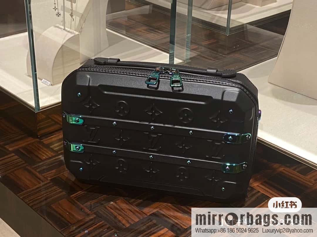 [Boutique‑grade] M21935 black men's bag box bag box series FUTURE TRUNK handbag