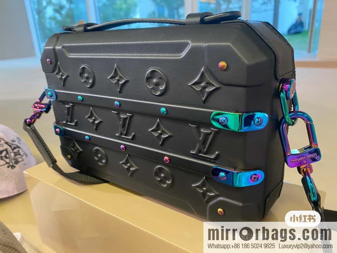 [Boutique‑grade] M21935 black men's bag box bag box series FUTURE TRUNK handbag