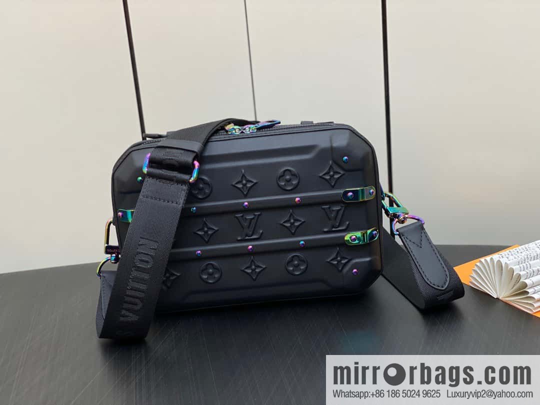 [Boutique‑grade] M21935 black men's bag box bag box series FUTURE TRUNK handbag