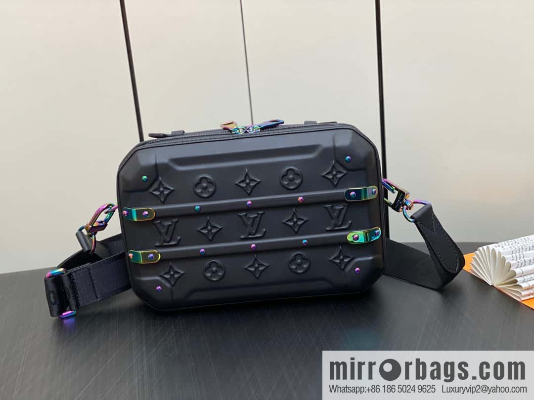 [Boutique‑grade] M21935 black men's bag box bag box series FUTURE TRUNK handbag