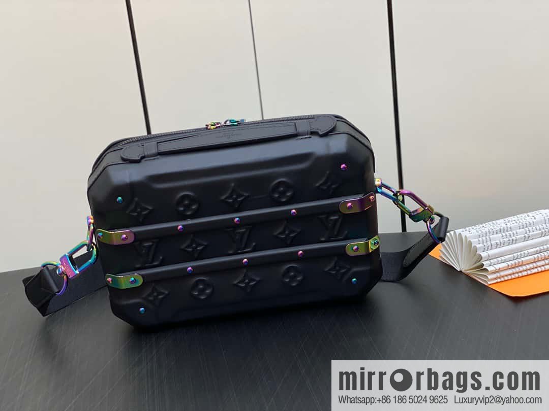 [Boutique‑grade] M21935 black men's bag box bag box series FUTURE TRUNK handbag