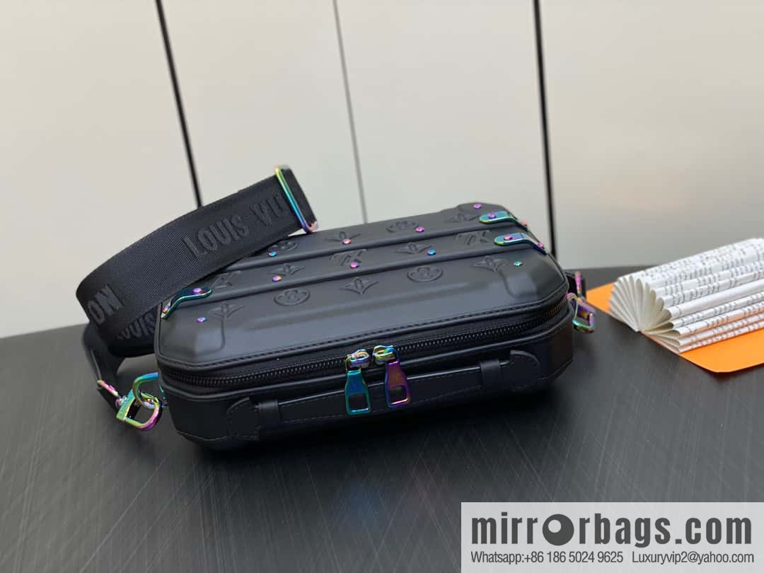 [Boutique‑grade] M21935 black men's bag box bag box series FUTURE TRUNK handbag